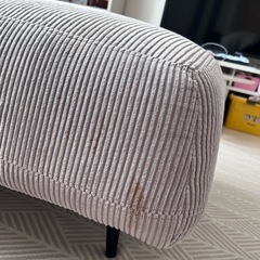 【決まりました！】2人がけソファ&オットマンの画像