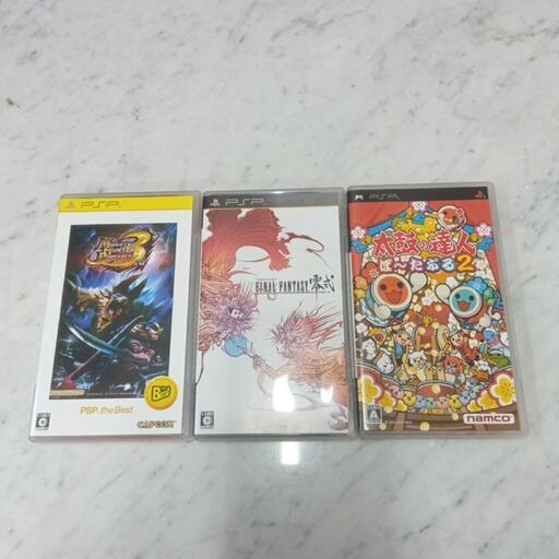 PSPのソフトです、箱もありません PSP psp ゲームソフト39本 - メルカリ