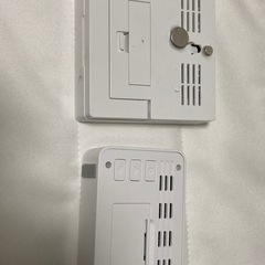 DAISO 温湿度計　時計の画像