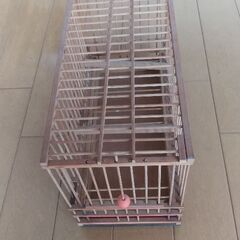 竹製鳥籠（日本製）の画像
