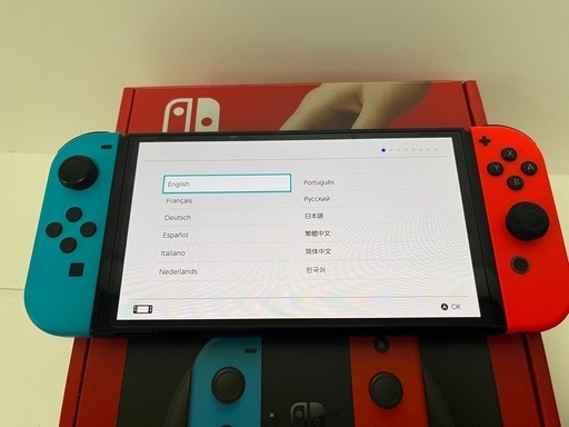 【極美品完品】販売店保証付き、Nintendo Switch 有機EL　 極美品完品】販売店保証付き、Nintendo Switch 有機EL 【公式通販】