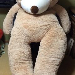 特大　クマ　ぬいぐるみ
の画像