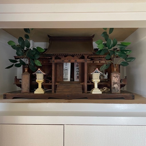 【お譲り先が決まりました！】神棚 宮大工手作り