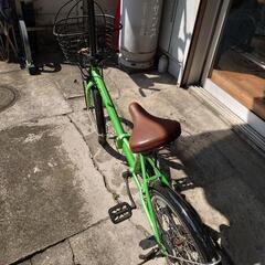 折りたたみ自転車【東京都八王子市】フォルクスワーゲン　Volkswagen 前後タイヤパンクあり（空気が入っていきません）タイヤ交換必須の画像