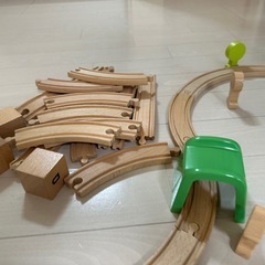 IKEAイケアLILLABO リラブー 列車 レール付き➕付属の画像