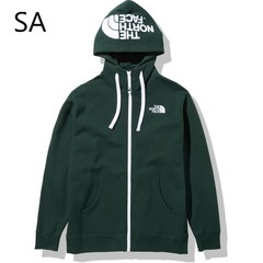 【即完売】THE NORTH FACE グリーン フルジップパーカーの画像