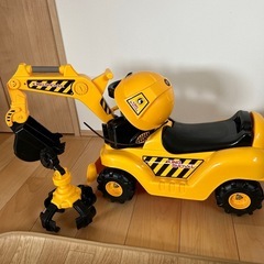 車 おもちゃ 乗用玩具 足けり ショベルカー 乗れる 男の子 乗...