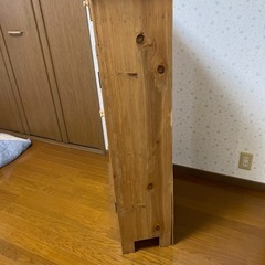 商談中　　　古材キャビネットの画像