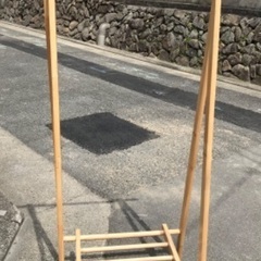 コーナンで購入したハンガーラックですの画像