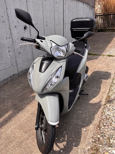 低走行 Dio110 basic ジュピターグレー Honda リアボックス付 低走行 Dio110 basic ジュピターグレー Honda リアボックス付 【公式通販】