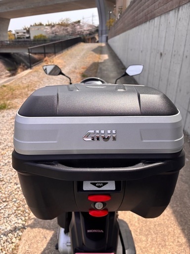 低走行 Dio110 basic ジュピターグレー Honda リアボックス付  