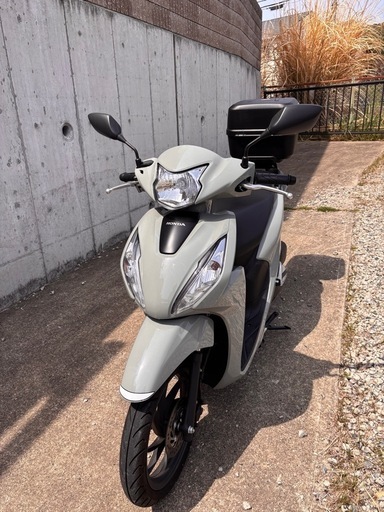 低走行 Dio110 basic ジュピターグレー Honda リアボックス付