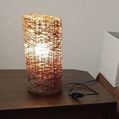 【受付終了】アジアン風 デスクライト シェードのみの画像