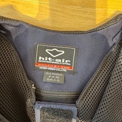 hit air エアバッグ　馬術 乗馬 horse riding air bag jacket の画像