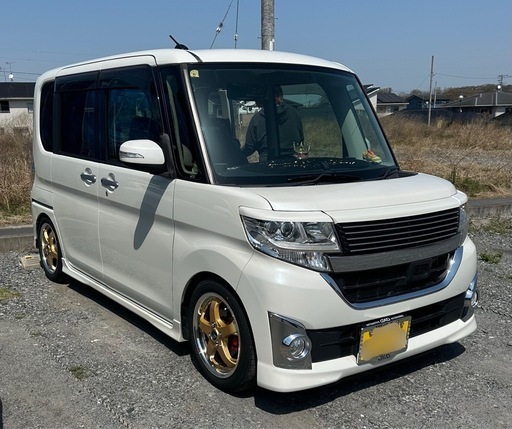 早い者勝ち！新品同様25年製造ダンロップ ルマン5 165/55r15 5本スポークゴールドホイール