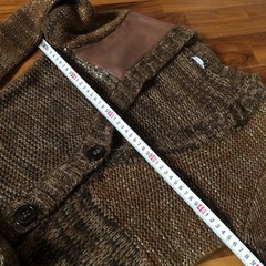 MARELLA ウール混ロングカーデM-L◎の画像