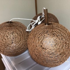 ペンダントランプ, ナチュラルの画像