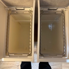 KEYUKA 両開きダストボックス42L ×2個の画像