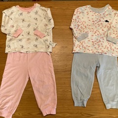 取引中【ユニクロ】サイズ90 パジャマ2セット