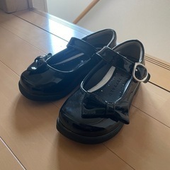 16cm 女の子　子供エナメルシューズ　発表会　入学　入園の画像