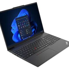新品未開封ノートパソコンThinkPad E16 Gen 2 AMD 価格.com限定・Ryzen 7 7735HS・32GBメモリー・1TB SSD・16型WUXGA液晶搭載 プレミアム 21M5CTO1WW [ブラック]の画像