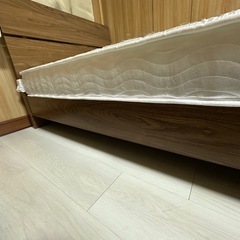 ベット　マットレス付き　2台の画像