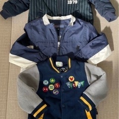 子供服　アウター　ベビー服、キッズ服　80 90まとめて