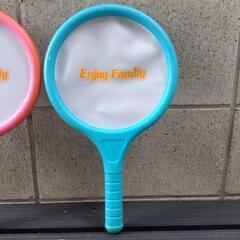 バドミントンラケット＆シャトルの画像