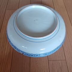 古いお皿　陶器　大皿の画像
