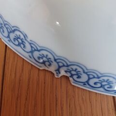 古いお皿　陶器　大皿の画像