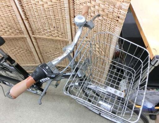 シティサイクル 27インチ 6段変速 CITRUS en-provence オートライト 黒 自転車 ママチャリ 通勤 通学 札幌 西野店