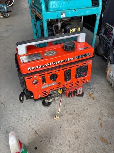 ◎カワサキ 発電機 KG550B