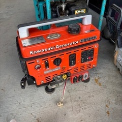 ◎カワサキ 発電機 KG550B
