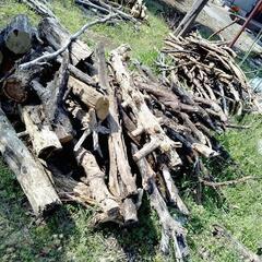 薪　乗るだけ持っていってくださいの画像