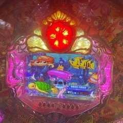 実機Pスーパー海物語IN沖縄2 パチンコ台 黄色