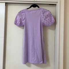 130UNIQLOワンピース（コットン）の画像