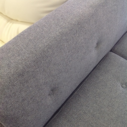 《月末限定！》ジモティー見た！で10%OFF【2人掛けソファ】CRASHGATE クラッシュゲート GRESS 関家具 鉄脚:グレー