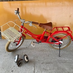 16インチ子供用自転車の画像