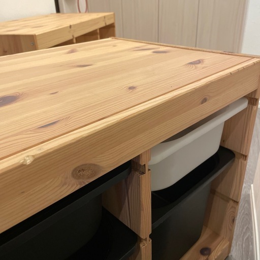 ケース付 トロファストIKEA イケア　収納棚 おもちゃ収納