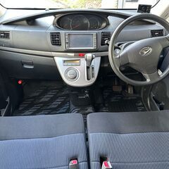 検査2年付　H20/3 ダイハツ ムーヴ カスタムXリミテッド ワンセグ ナビ CD/DVD再生 キーレス HIDヘッドライト ASSURAレーダーの画像