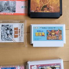 値下げしました！当時物箱付きファミコンソフト３個の画像