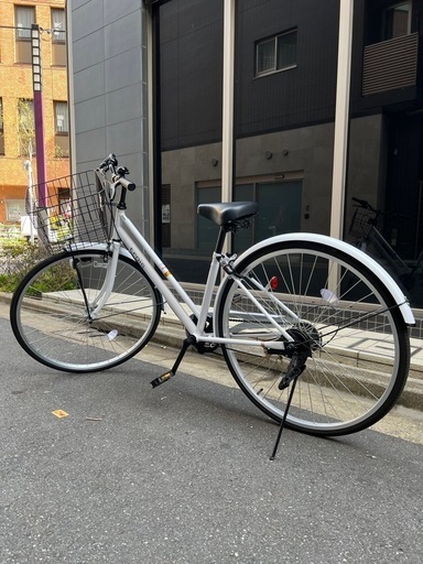 自転車　27インチ　6段変速ギア