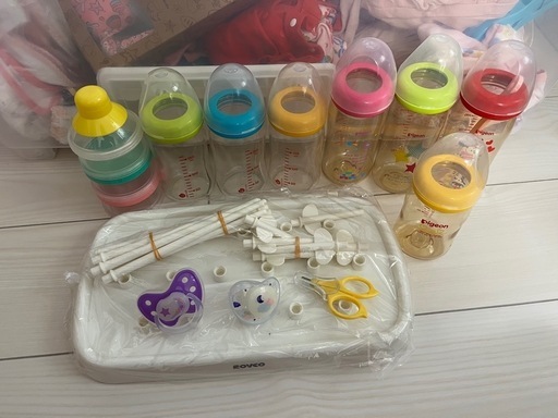 【決まりました】新生児〜離乳食ぐらいまでのセット　女の子
