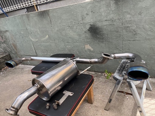 cr z マフラー 左右出し バックヤードスペシャル 廃盤レア マフラー