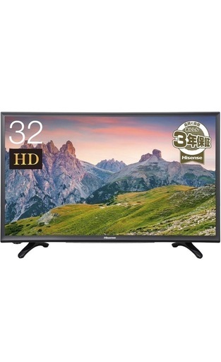 ハイセンス32型液晶テレビ