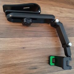 使用僅少！【クリップ式スマホホルダー】車載ホルダー  1080°...