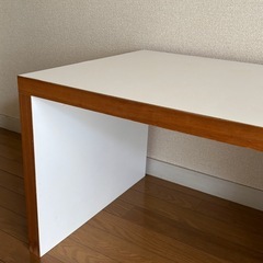 ヴィンテージ IKEA コーヒーテーブル ローテーブル artek風 コの字 北欧 ビンテージ ①の画像
