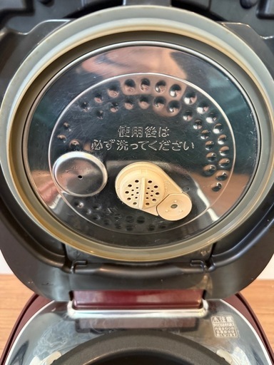 TOSHIBA RC-10VXH 炊飯器 赤 説明書付属 