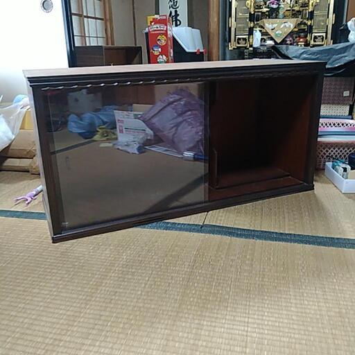 昭和レトロ飾り棚 （アケボノ 茶箪笥 飾り棚 和家具 棚 昭和