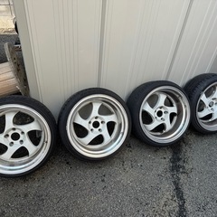 スタンスマジック 18インチ 4本 タイヤ付き